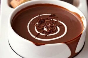 chocolate soup
